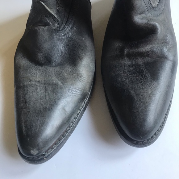 Oak tree leather boots - Picture 2 of 8